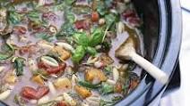 Vegetarian Slow Cooker Minestrone Soup Vegetarian Slow Cooker Minestrone Soup