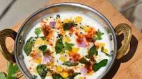 Sweet corn raita-How to make-Step by step photos Sweet corn raita-How to make-Step by step photos