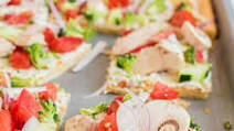 Veggie and Dill Pizza Veggie and Dill Pizza