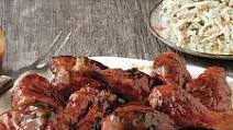 Barbecued Chicken Legs Barbecued Chicken Legs