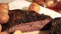 Bison Brisket with Roasted Potatoes & Gravy Bison Brisket with Roasted Potatoes & Gravy