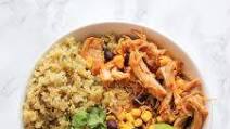 Instant Pot Salsa Chicken Quinoa Bowls Instant Pot Salsa Chicken Quinoa Bowls