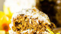 Homemade Carrot Cake With Coconut Cream Cheese Frosting Homemade Carrot Cake With Coconut Cream Cheese Frosting