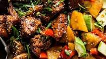 Pineapple Pork Stir-Fry with Peppers Recipe Pineapple Pork Stir-Fry with Peppers Recipe