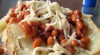 Baked Jacket Potato With Baked Beans and Cheese Baked Jacket Potato With Baked Beans and Cheese