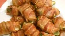 Ground Pork and Cheese Stuffed Jalapeño Peppers Wrapped in Bacon Ground Pork and Cheese Stuffed Jalapeño Peppers Wrapped in Bacon