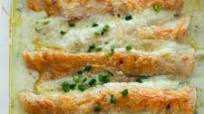Healthy White Chicken Enchiladas Healthy White Chicken Enchiladas