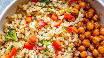 Chickpea & Vegetable Fried Rice Chickpea & Vegetable Fried Rice