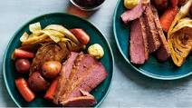 Slow Cooker Beer-Braised Corned Beef and Cabbage Slow Cooker Beer-Braised Corned Beef and Cabbage