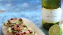 Crostini with Scallops and Avocado Crostini with Scallops and Avocado