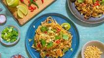 Tofu and Vegetable “Pad Thai” Style Noodles Tofu and Vegetable “Pad Thai” Style Noodles