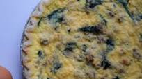 Sausage, Spinach, and Gouda Quiche Sausage, Spinach, and Gouda Quiche