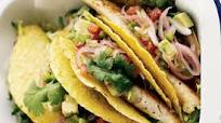 Fish tacos with avocado salsa Fish tacos with avocado salsa