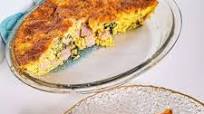 Crustless Ham and Spinach Quiche Crustless Ham and Spinach Quiche