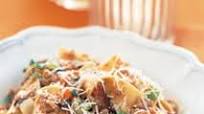 Pappardelle Bolognese Pappardelle Bolognese