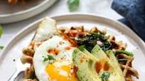 Cheddar Zucchini Waffles Cheddar Zucchini Waffles