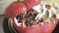 Italian Stuffed Beef & Sausage Bell Peppers Italian Stuffed Beef & Sausage Bell Peppers