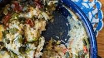 One-Pan Cheesy Rice Chile Relleno Casserole Recipe One-Pan Cheesy Rice Chile Relleno Casserole Recipe