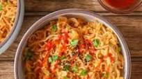 Spicy Ramen Noodles (Brothless Noodles) Spicy Ramen Noodles (Brothless Noodles)