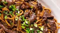 Mongolian Beef Noodles Mongolian Beef Noodles