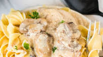 Crockpot Cream of Mushroom Chicken Crockpot Cream of Mushroom Chicken