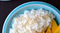 Thai Coconut Sticky Rice with Mango Thai Coconut Sticky Rice with Mango
