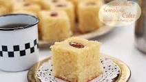 Semolina Coconut Cake Semolina Coconut Cake