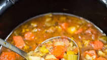 Easy Slow Cooker Manhattan Clam Chowder Easy Slow Cooker Manhattan Clam Chowder