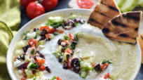 Whipped Feta Tzatziki Hummus Whipped Feta Tzatziki Hummus