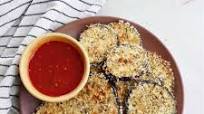 Crispy Baked Eggplant Slices Crispy Baked Eggplant Slices