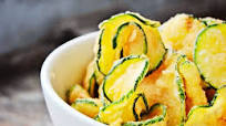 Chips de courgette Chips de courgette