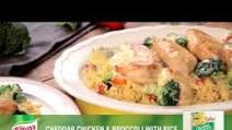 Cheddar Chicken & Broccoli Rice Simple Dinner Recipe from Knorr Cheddar Chicken & Broccoli Rice Simple Dinner Recipe from Knorr