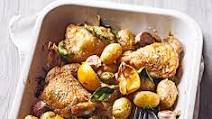 Chicken & new potato traybake Chicken & new potato traybake