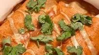 Savory Vegan Enchiladas (with dairy free cheese sauce) Savory Vegan Enchiladas (with dairy free cheese sauce)