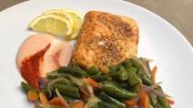 Spicy Airfryer Salmon Filet Spicy Airfryer Salmon Filet