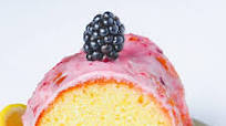 Lemon Bundt Cake with Cranberry Orange Glaze Lemon Bundt Cake with Cranberry Orange Glaze