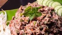 Laotian Laab Minced Beef Salad Laotian Laab Minced Beef Salad