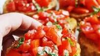Bruschetta de Tomate Bruschetta de Tomate