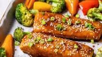 Sheet Pan Teriyaki Salmon and Vegetables Sheet Pan Teriyaki Salmon and Vegetables
