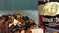 Berkshire Pork Chop with Buffalo Trace Bourbon Mustard Sauce Berkshire Pork Chop with Buffalo Trace Bourbon Mustard Sauce