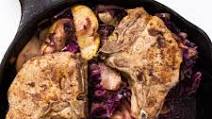 Pork Chops with Cabbage and Apples Pork Chops with Cabbage and Apples