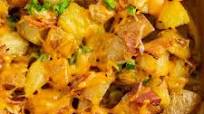 Cheesy Bacon Oven Potatoes Cheesy Bacon Oven Potatoes