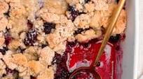 Easy Blackberry Cobbler Easy Blackberry Cobbler
