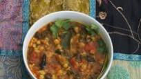 Kale, tomatillo in lentils Kale, tomatillo in lentils