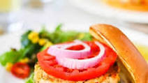 Salmon Burger Salmon Burger