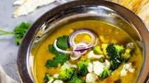 Vegan Yellow Curry with Broccoli and Cauliflower Vegan Yellow Curry with Broccoli and Cauliflower