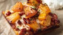 Pineapple & Pancetta Detroit Style Pizza Pineapple & Pancetta Detroit Style Pizza
