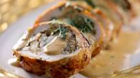 Pork Roulade with Apples and Cranberries Recipe Pork Roulade with Apples and Cranberries Recipe