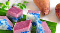 Purple Sweet Potato Kuih Seri Muka Purple Sweet Potato Kuih Seri Muka
