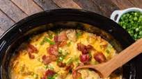 Slow Cooker Chicken Tater Tot Casserole Slow Cooker Chicken Tater Tot Casserole